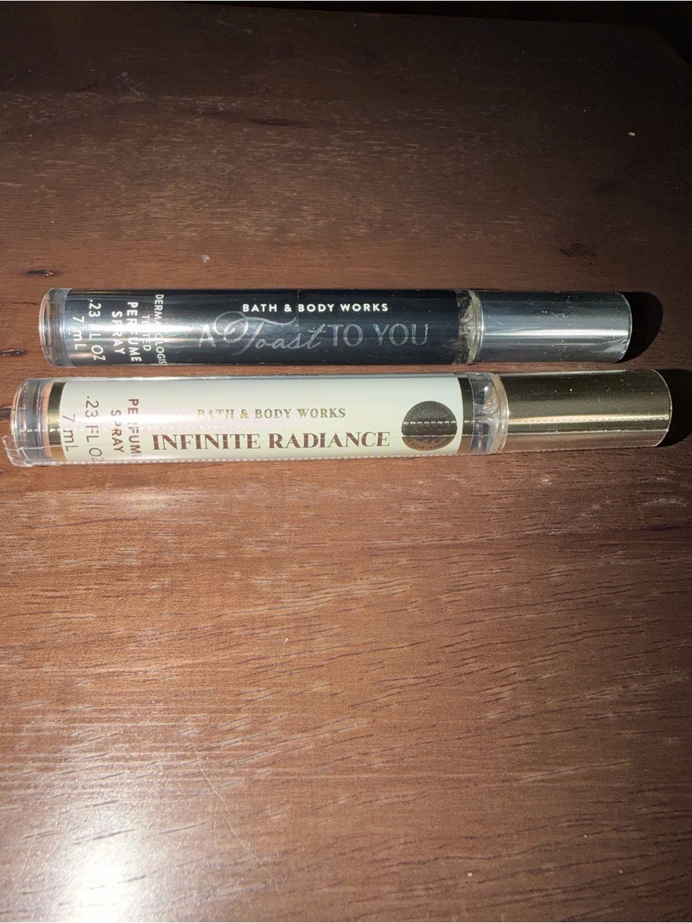 Bath & Body Works Infinite Radiance & Toast To You Rollerball Set - Gold, Black